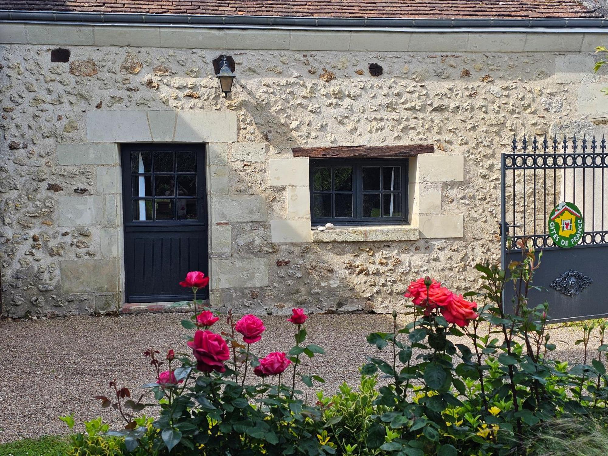 La Grange Aux Moines Hotell Berthenay Exteriör bild